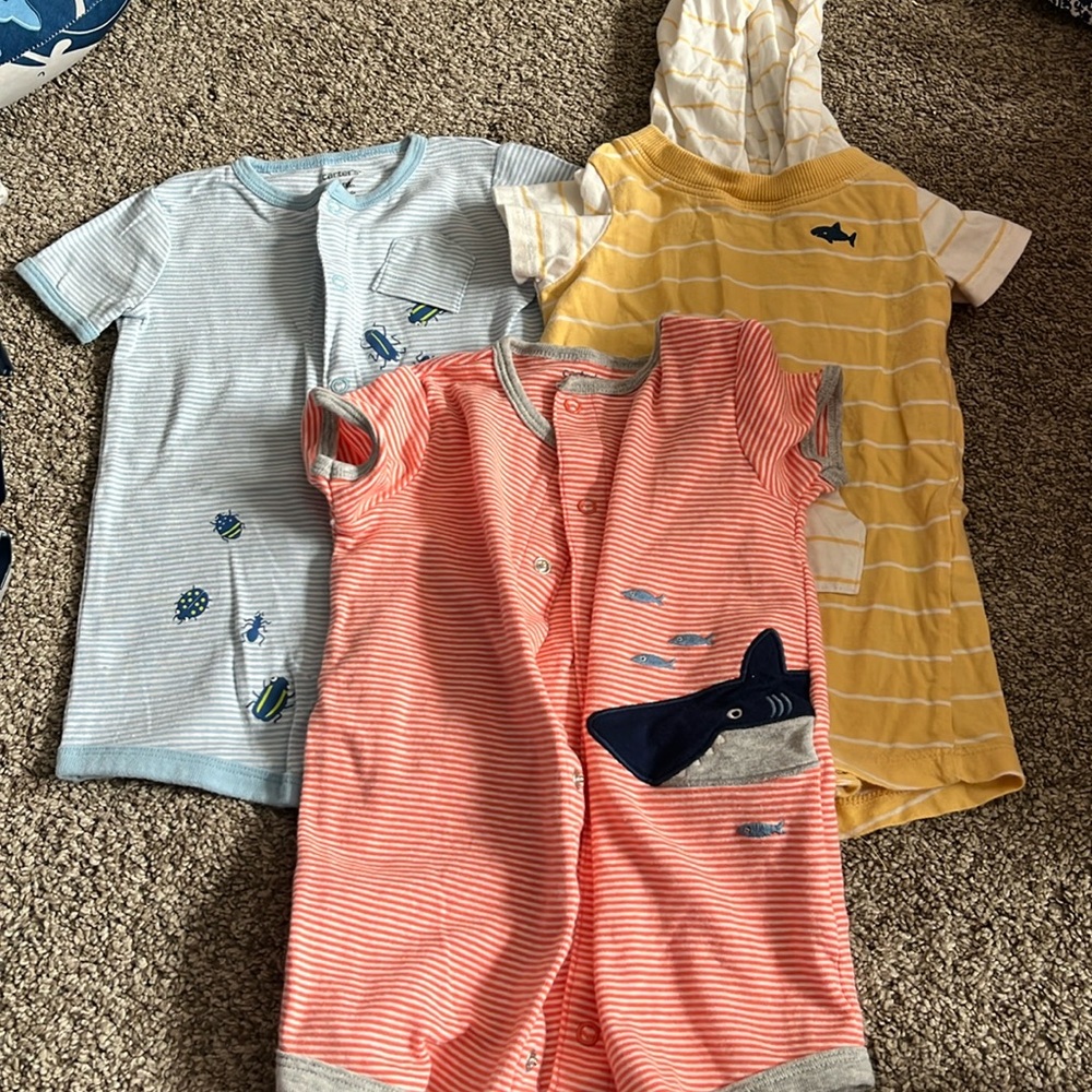 Bundle of summer suits for baby